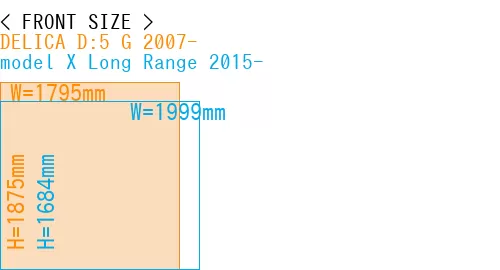 #DELICA D:5 G 2007- + model X Long Range 2015-